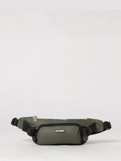 K-WAY Belt Bag Men color Green