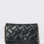 KURT GEIGER LONDON Kensington Quilted Smooth Leather Mini Bag