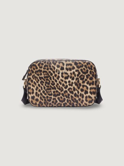 LIU JO Animal Print Synthetic Leather Bag