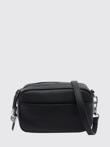 LIU JO Grained Faux Leather Mini Camera Bag with Strap