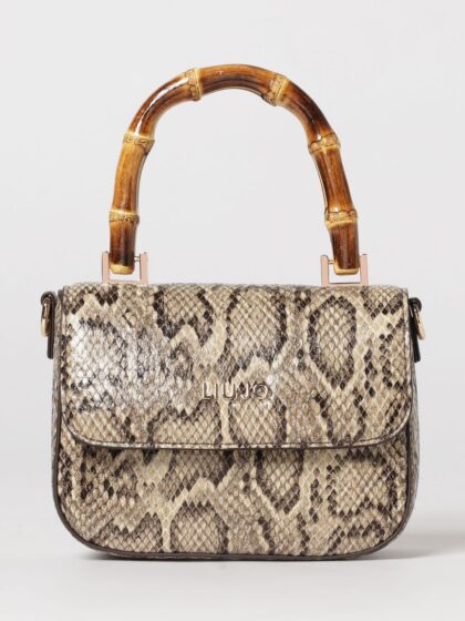 LIU JO Mini Bag in Python Print Synthetic Leather