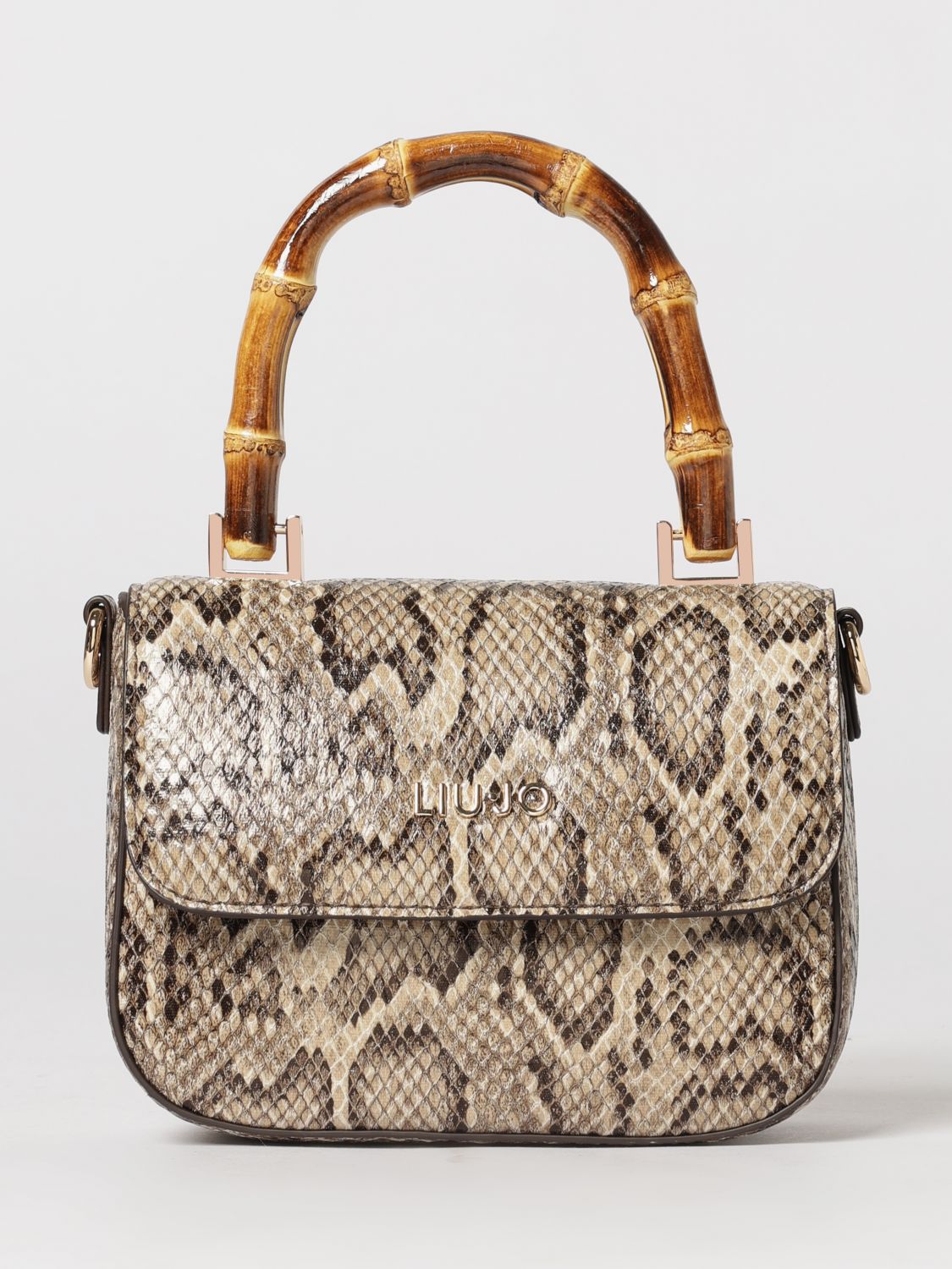 LIU JO Mini Bag in Python Print Synthetic Leather