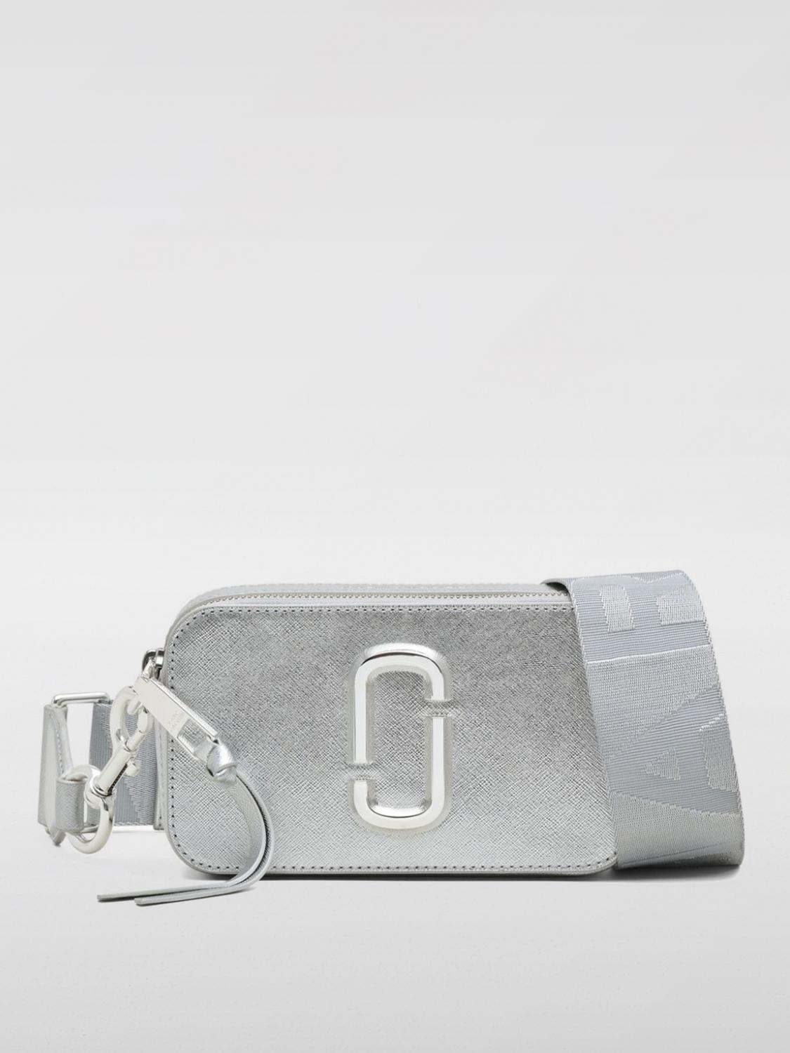 MARC JACOBS Crossbody Bag Woman color Silver