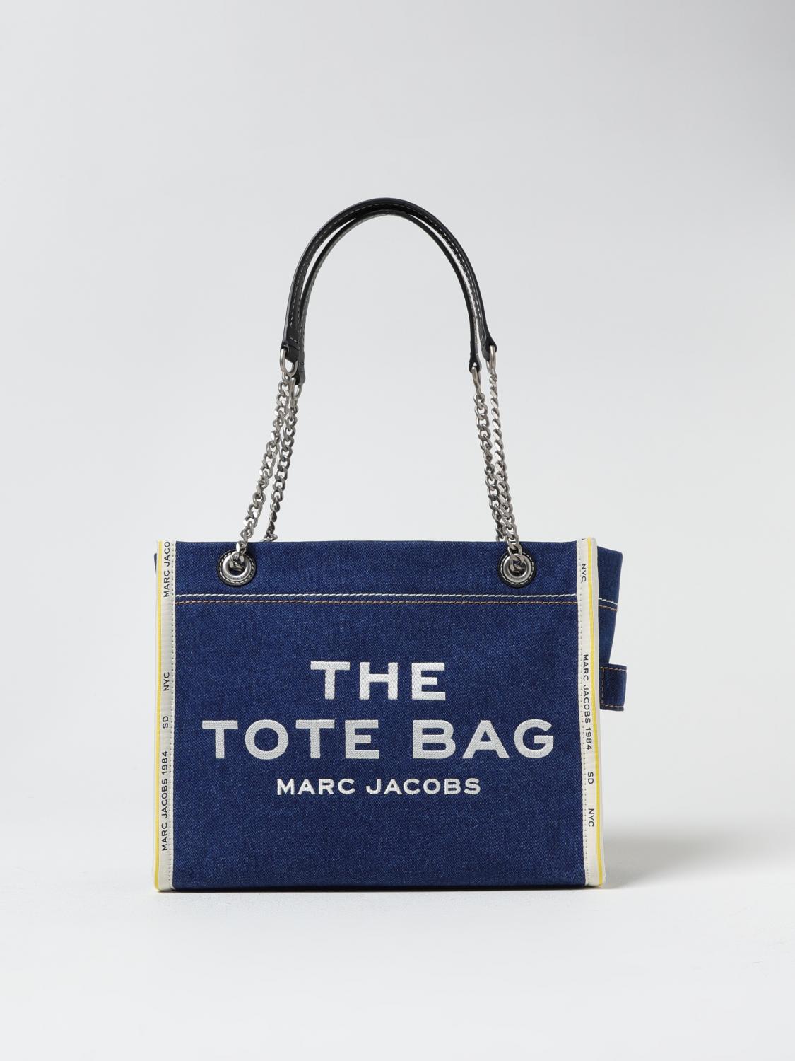 MARC JACOBS Shoulder Bag Woman color Denim