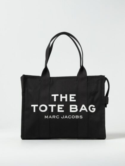 MARC JACOBS The Large Tote Bag in Canvas with Jacquard Logo