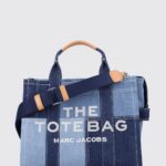MARC JACOBS The Medium Tote Bag in Patchwork Denim