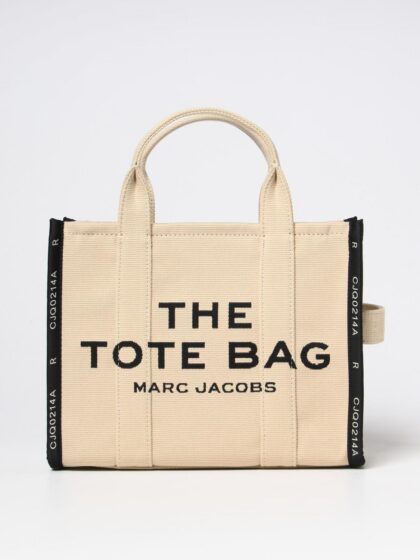 MARC JACOBS The Tote Bag in Canvas with Embroidered Logo