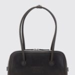 MARGE SHERWOOD Aged Leather Boston Bag