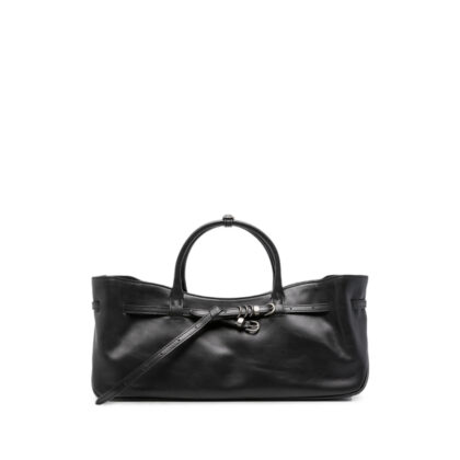 Margesherwood Grandma Used Belt-detail Leather Tote Bag