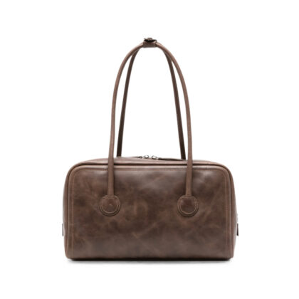Margesherwood Logo-embossed Leather Tote Bag