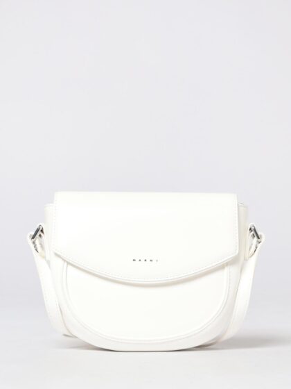 MARNI Smile Faux Leather Shoulder Bag