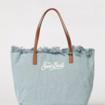 MC2 SAINT BARTH Cotton Blend Shoulder Bag with Logo