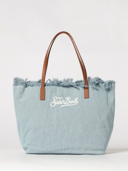 MC2 SAINT BARTH Cotton Blend Shoulder Bag with Logo