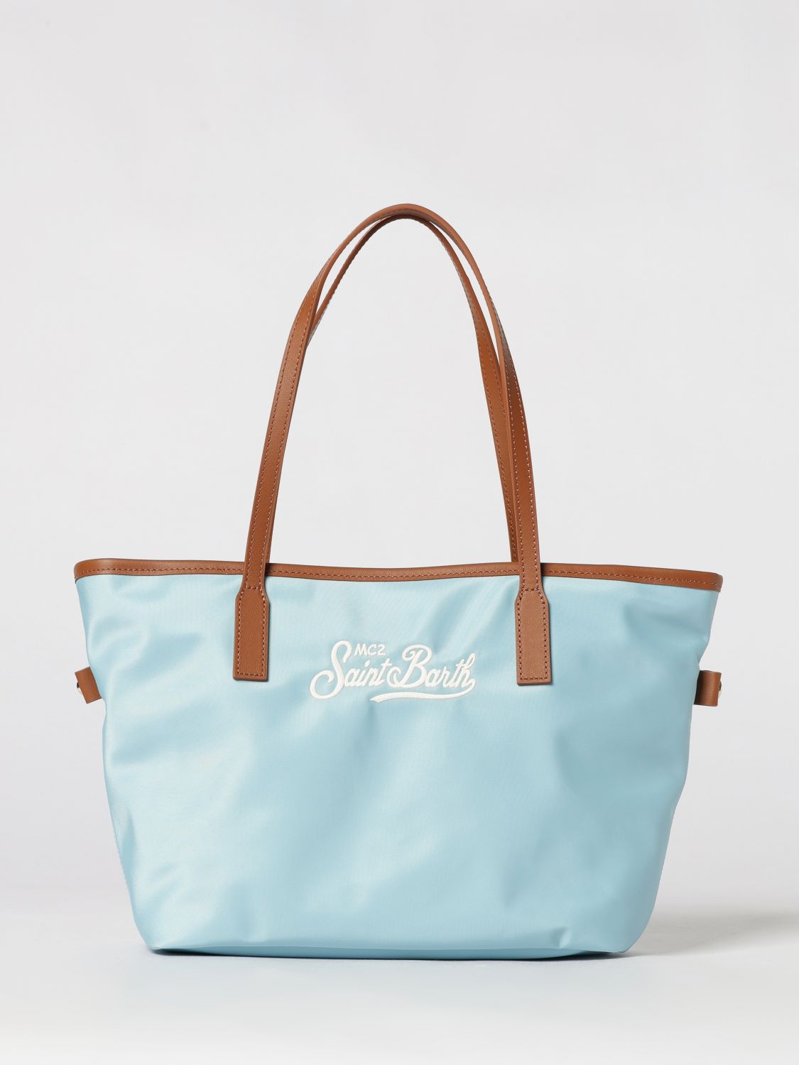 MC2 SAINT BARTH Nylon Bag with Embroidered Logo
