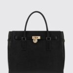 Michael Kors Hamilton Moderne Leather Tote Bag with Removable Strap