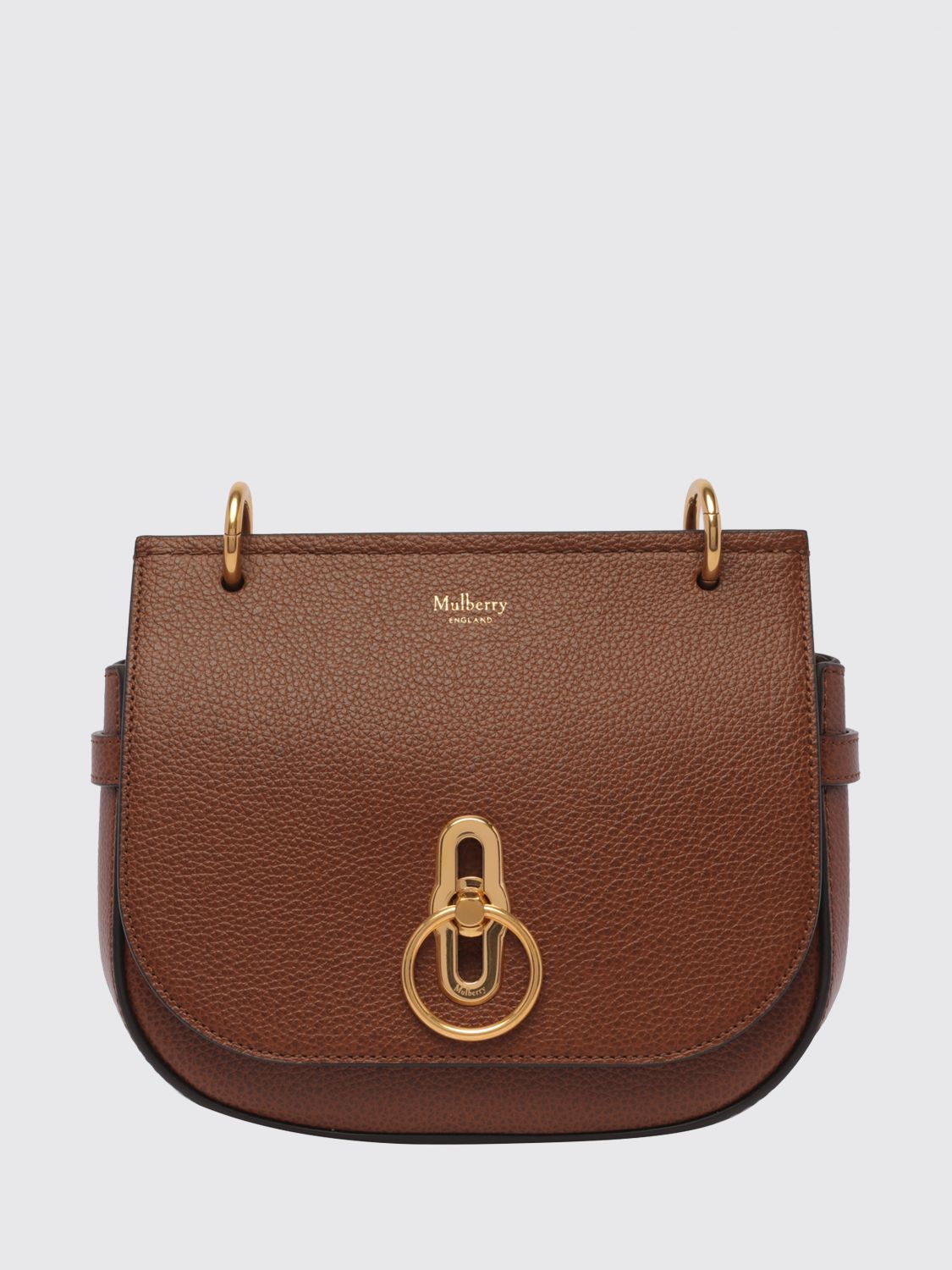 MULBERRY Amberley Small Crossbody Bag in Leather with Rider's Lock Closure