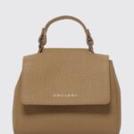 ORCIANI Sveva Soft Mini Hammered Leather Bag