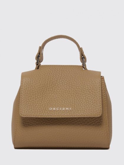 ORCIANI Sveva Soft Mini Hammered Leather Bag