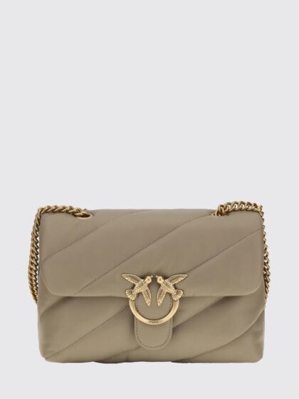 PINKO Crossbody Bag Woman color Grey