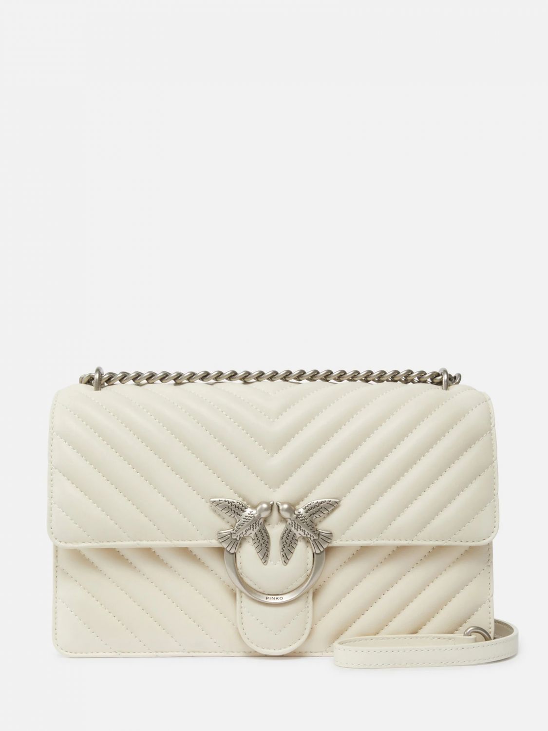 PINKO Crossbody Bag Woman color White 1