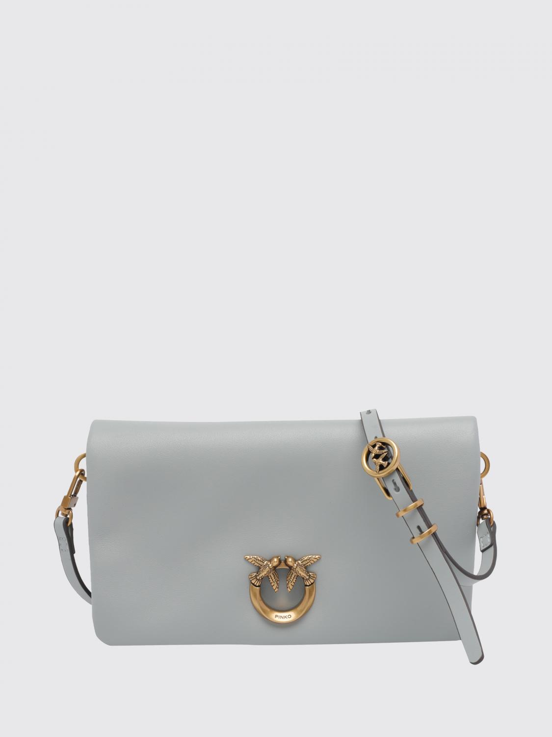 PINKO Love Bag Click Horizzontal Classic Leather Bag