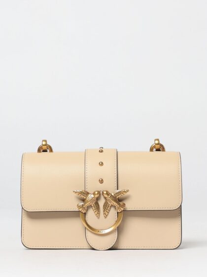 PINKO Mini Bag Woman color Beige