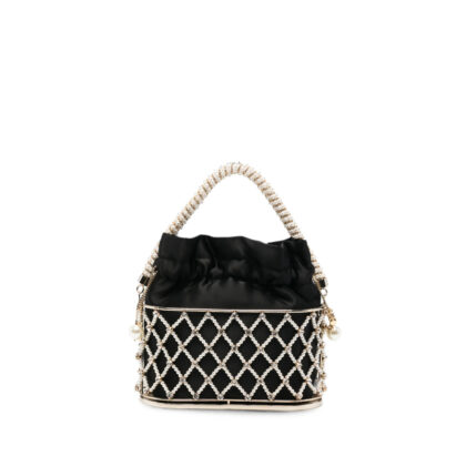 Rosantica Holli Eterea Faux-pearl Crystal-embellished Mini Bag
