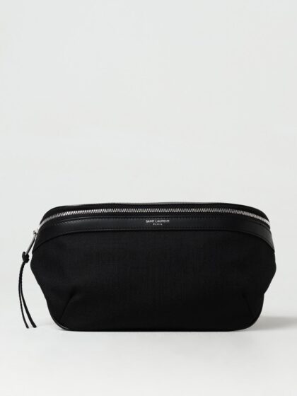 SAINT LAURENT Belt Bag Men color Black