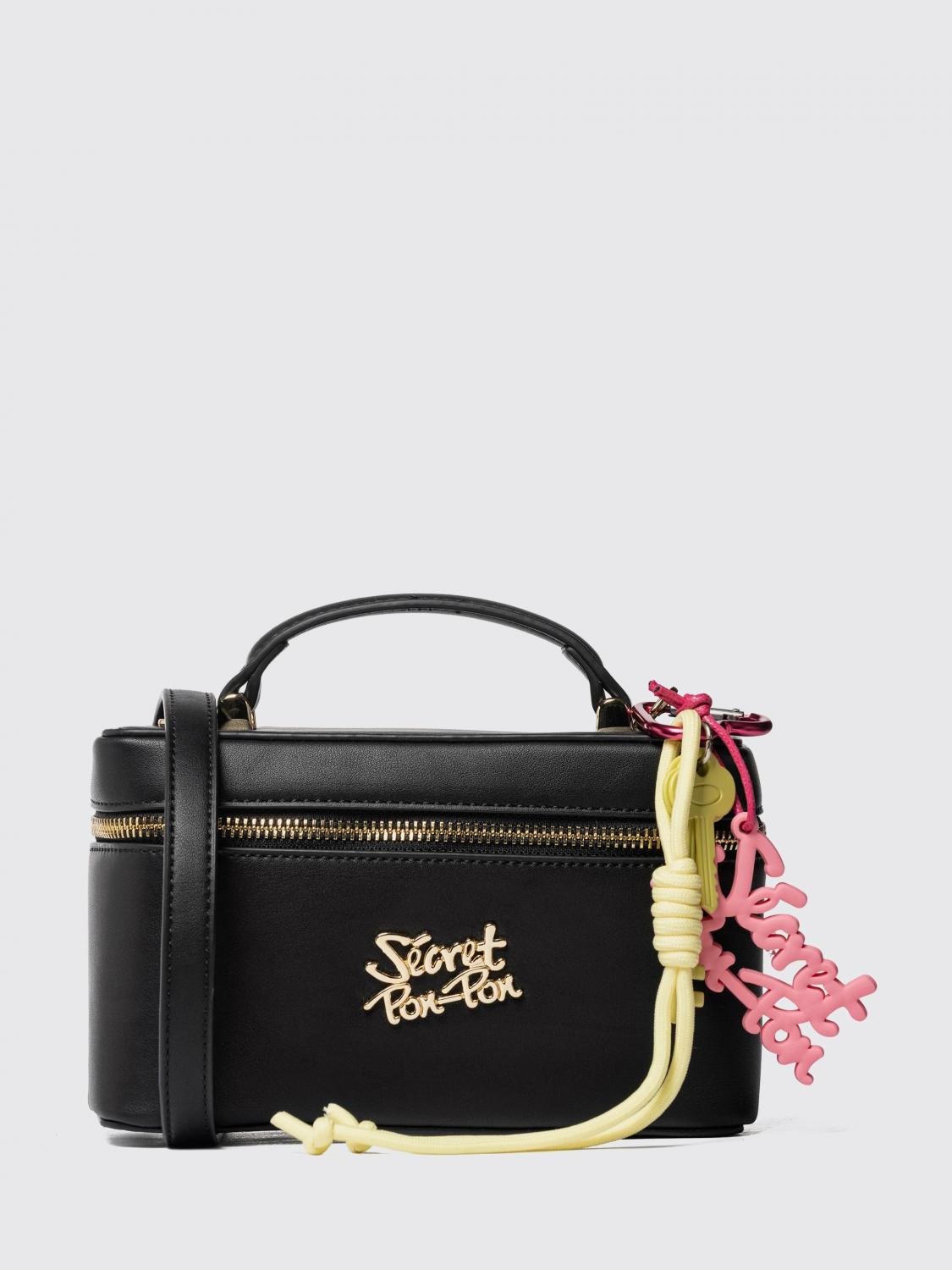 SECRET PON-PON Mini Bag Woman color Black