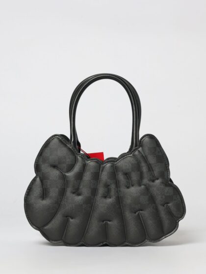 SPRAYGROUND Spritz Shark Bubble Letters Saffiano Synthetic Leather Bag