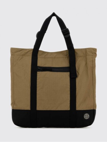 STONE ISLAND Cotton Ripstop Tote Bag