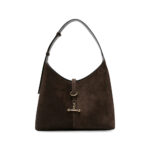 Strathberry Suede Bar-detail Shoulder Bag