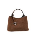 Tod's Micro Suede Tote Bag