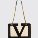 VALENTINO GARAVANI Crossbody Bag Woman color Butter
