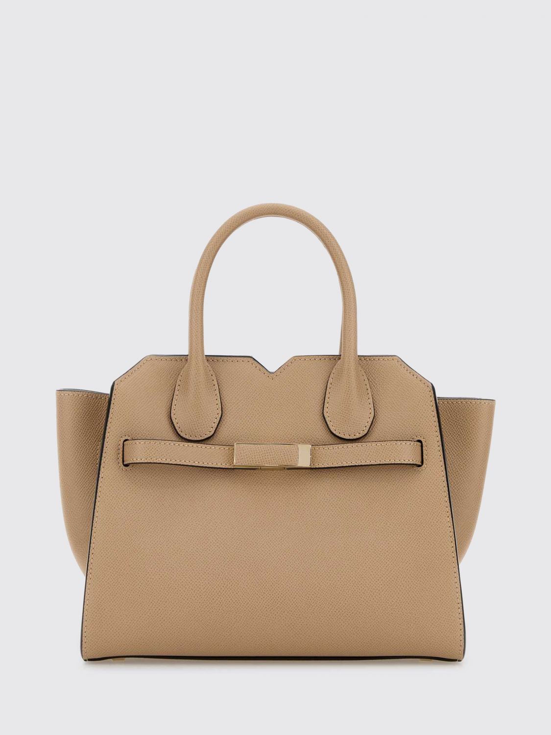 VALEXTRA Grained Leather Milano Bag