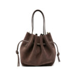 Yuzefi Mini Scallop Suede Tote Bag