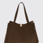 YUZEFI Shoulder Bag Woman color Cocoa