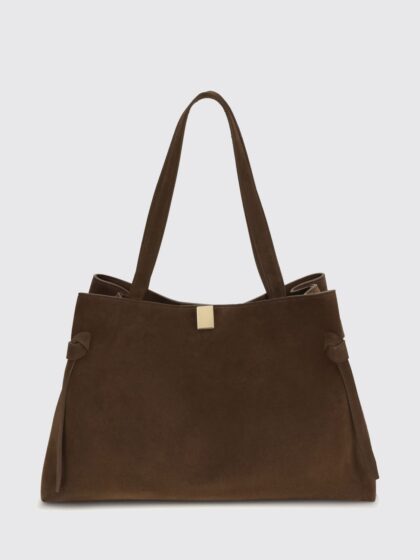 YUZEFI Shoulder Bag Woman color Cocoa