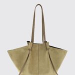 YUZEFI Shoulder Bag Woman color Olive