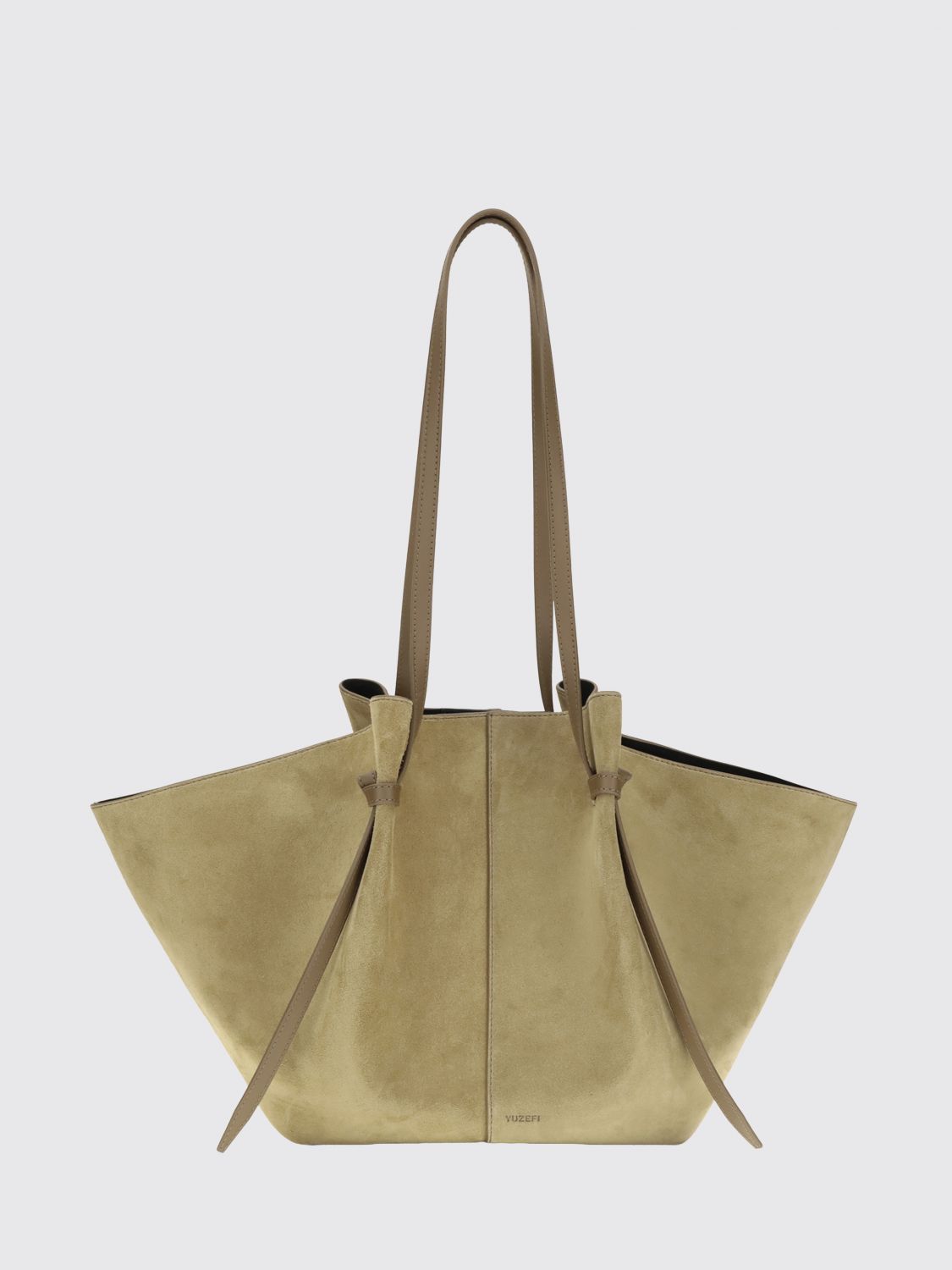 YUZEFI Shoulder Bag Woman color Olive
