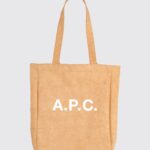 A. P.C. Large Polypropylene Tote Bag with Contrast Logo
