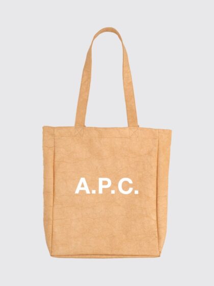 A. P.C. Large Polypropylene Tote Bag with Contrast Logo