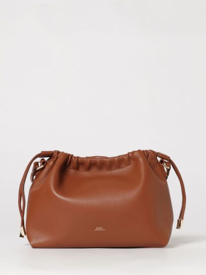 A. P.C. Ninon Bucket Bag with Drawstring Closure and Adjustable Strap
