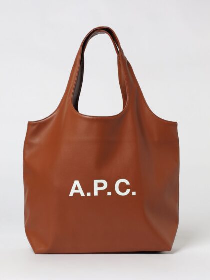 A. P.C. Tote Bag Woman color Brown