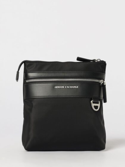 ARMANI EXCHANGE Shoulder Bag Men color Black