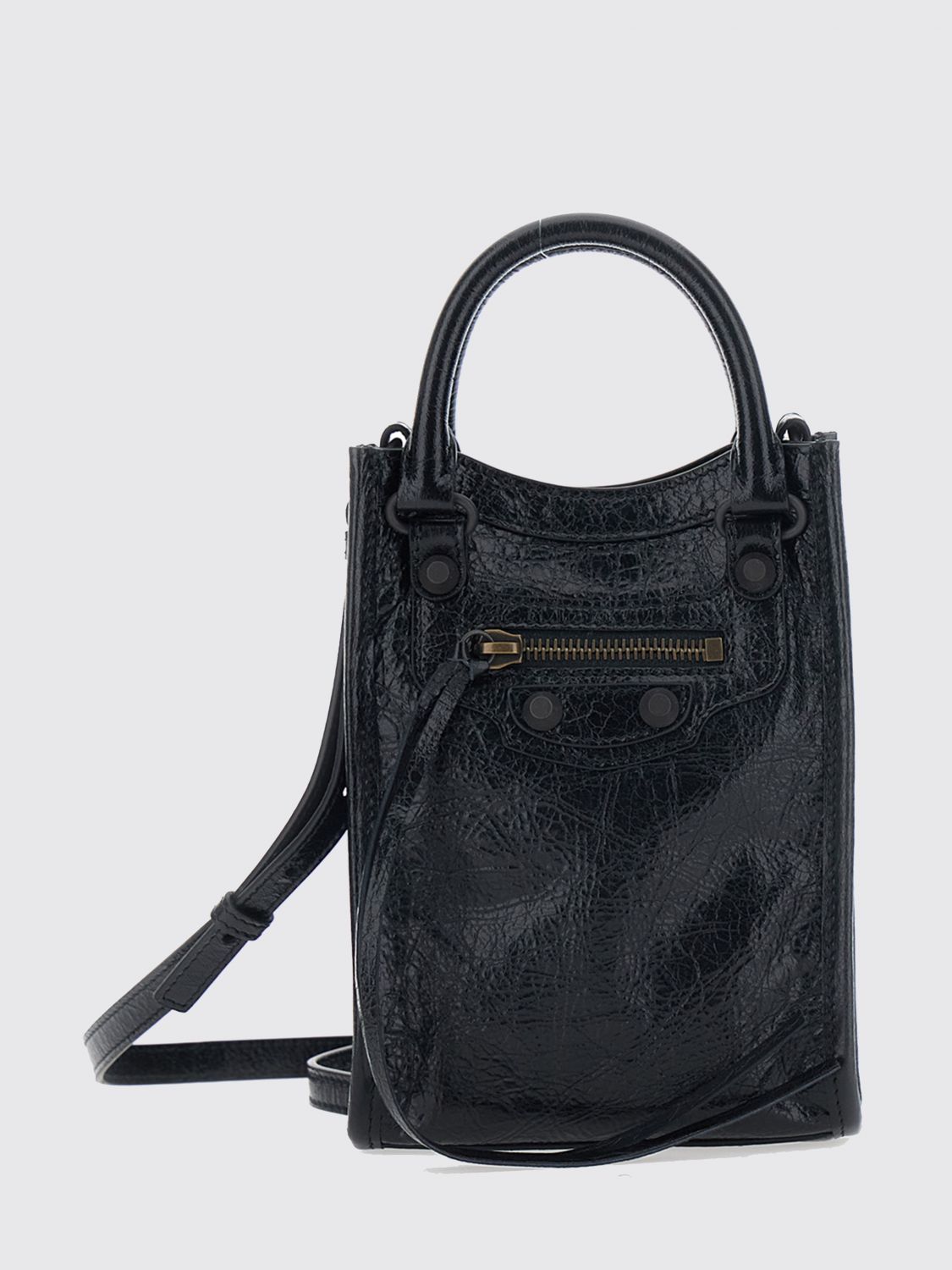 BALENCIAGA Crossbody Bag Woman color Black