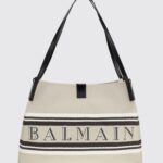 BALMAIN Shoulder Bag Woman color Beige