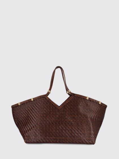 BENEDETTA BRUZZICHES Tote Bag Woman color Coffee