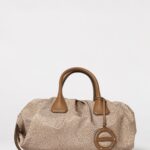 BORBONESE Vis a Vis Bag in OP Print Nylon
