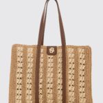 BOSS Crochet Raffia Bag